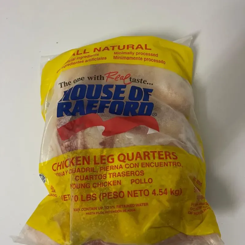 Paquete de cuartos de pollo (10 lb)