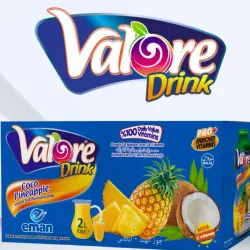 Refresco Instantaneo Valore Piña y Coco (24 U - 10g)