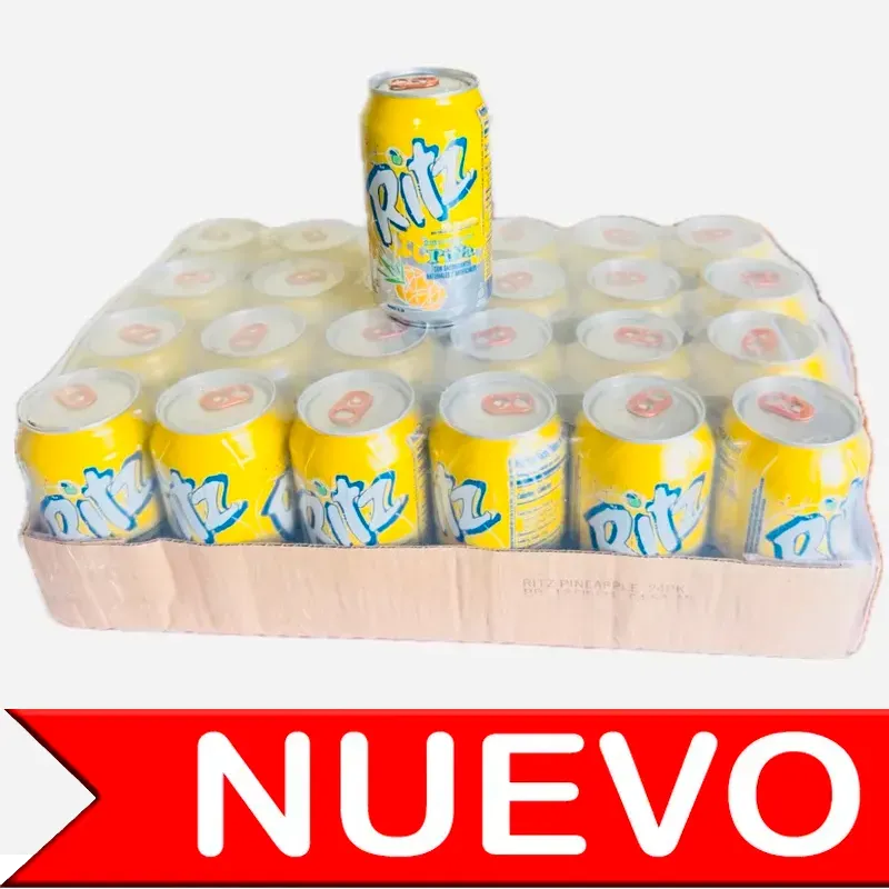 Refresco RITZ sabor Piña (24 Unidades de 355ml)