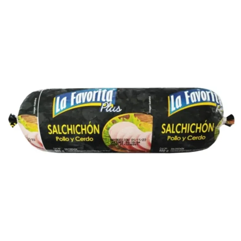 Salchichón de Pollo y Cerdo La Favorita (500 g)