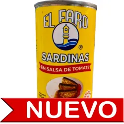 Sardinas en Salsa de Tomate El Faro (170 g)