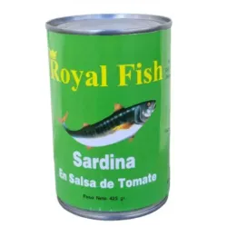 Sardinas Royal Fish en Salsa de Tomate. (425 g)