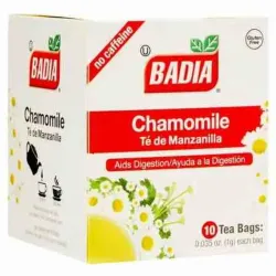 Té de Manzanilla Badia (10 x 1g)