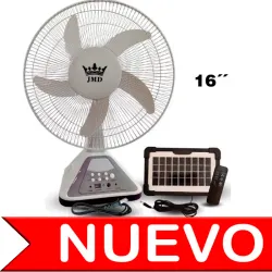 Ventilador Recargable de 16" marca JMD