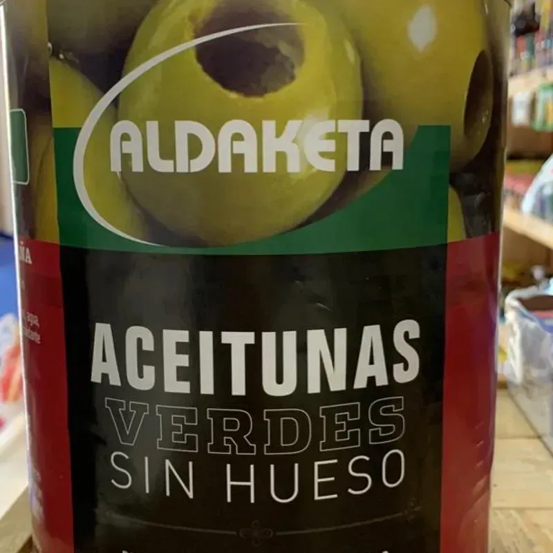 🫒 Aceitunas Verdes sin Hueso