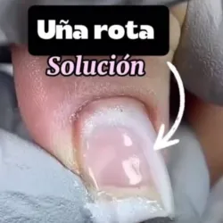 💅 Reconstrucciónde Uñas Partidas con Polygel
