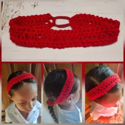 Diadema cruzada