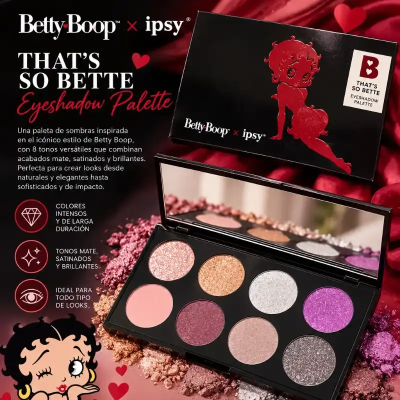Paleta de Sombras That's So Bette de Betty Boop x IPSY