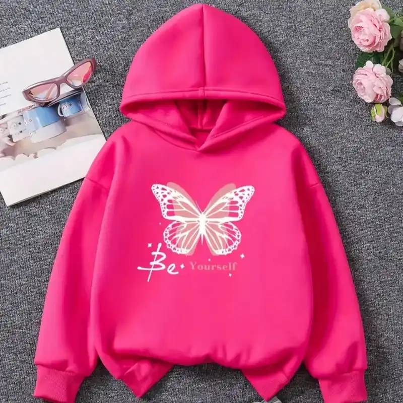 ABRIGO NIÑA	ROSADO FUSHIA  MARIPOSA 