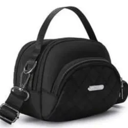 BOLSO 	NEGRO DE 3 CAPAS