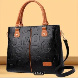 BOLSO 	NEGRO Y CAFÉ