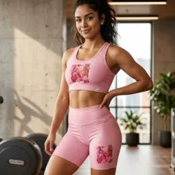 CONJUNTO 2 PZS PARA MUJER	ROSADO