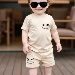 CONJUNTO 2 PZS PARA NIÑO	ALBARICOQUE CARITA