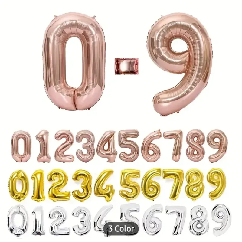 Globos Números HC1015