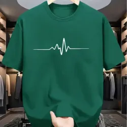 PULOVERS PARA HOMBRE	VERDE OSCURO