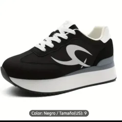 ZAPATOS	TENIS BLANCOS Y NEGRO 