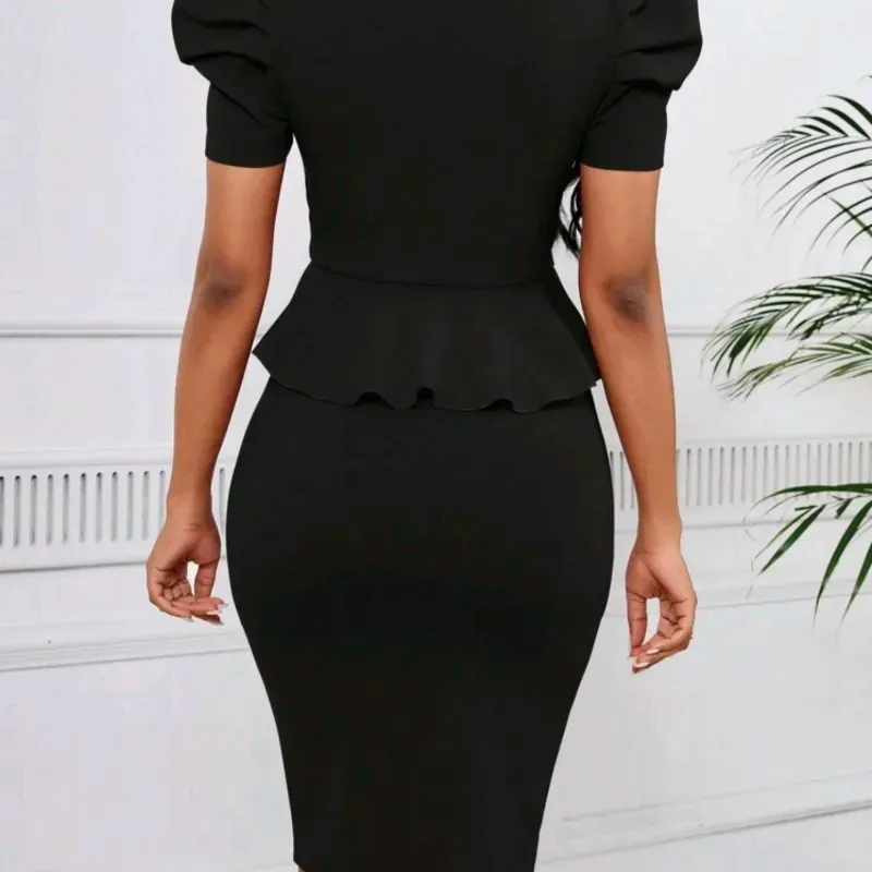 CONJUNTO 2 PZS PARA MUJER	NEGRO, 