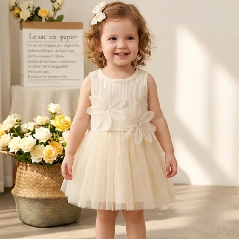 CONJUNTO 2 PZS PARA NIÑA	ALBARICOQUE SAYA MALLA CA-01