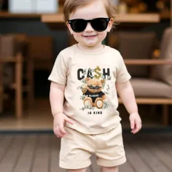 CONJUNTO 2 PZS PARA NIÑO	ALBARICOQUE CASH
