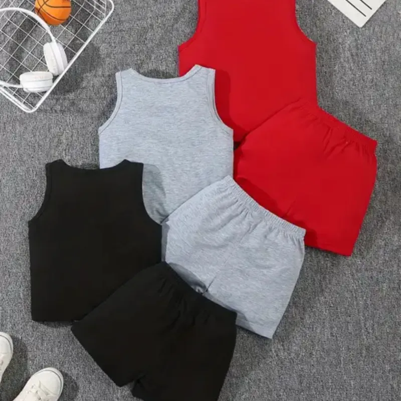 CONJUNTO 2 PZS PARA NIÑO	 CAMISETA Y CHORT