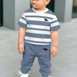 CONJUNTO 2 PZS PARA NIÑO	PULOVER Y PANTALON CO-04