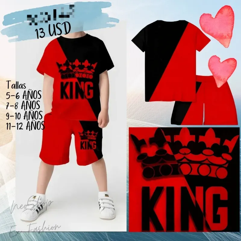 CONJUNTO CAMISETA Y SHORT