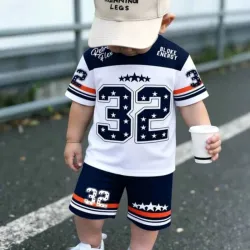 NIÑOS	CONJUNTO 2 PZS PARA NIÑO	AZUL NUMERO 32 CO-05