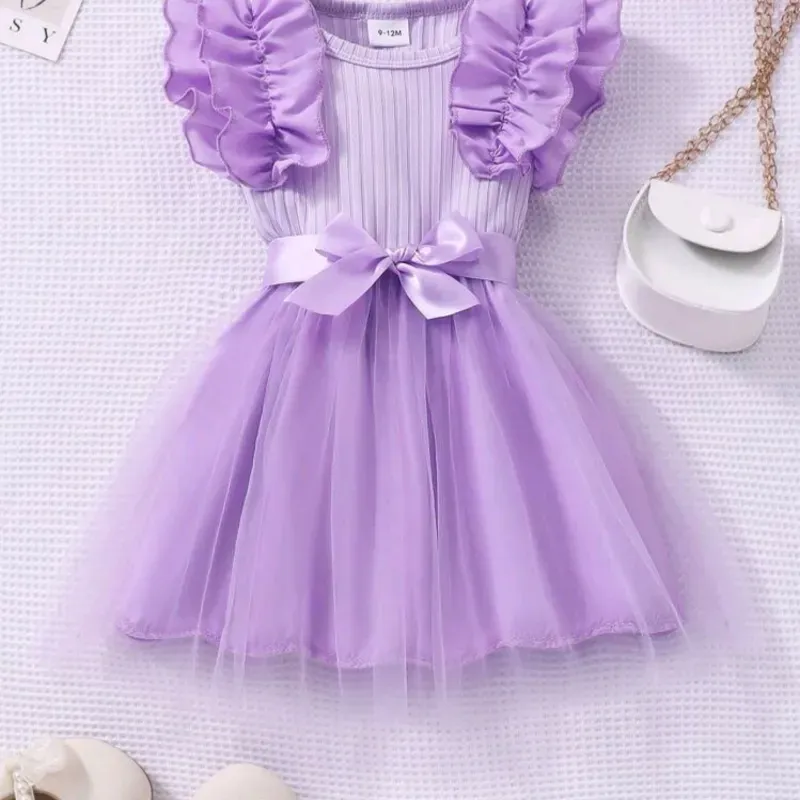 VESTIDO PARA NIÑA	MORADO