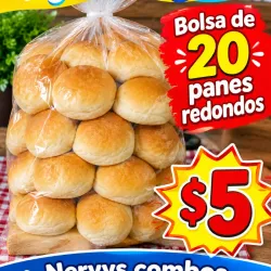 Bolsa de 20 panes grandes