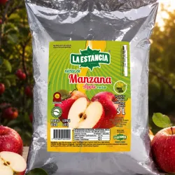 Bolsa de jugo de manzana