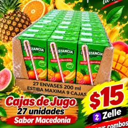 Caja de jugos