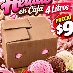 Cajas de helado