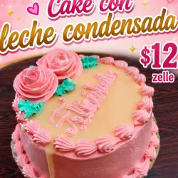 Cake con leche condensada