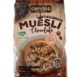 Cereal con chocolate