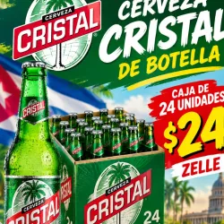 Cerveza cristal de botella