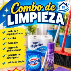 Combo de limpieza