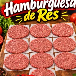 Hamburguesa de res