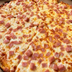 Pizza de jamón