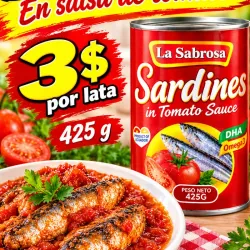 Sardinas en salsa de tomate