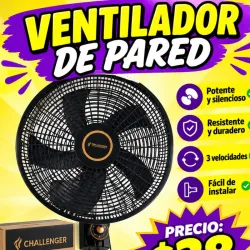 Ventilador de pared