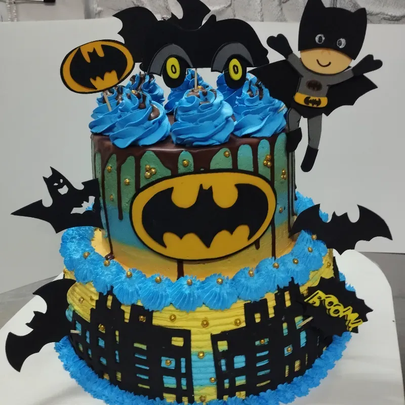 Cake con temática de Batman 