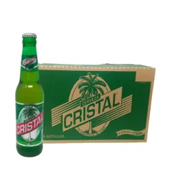 Cerveza Cristal de botella 