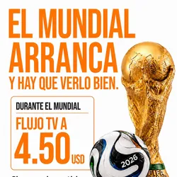 Suscripción mensual de Flujo tv