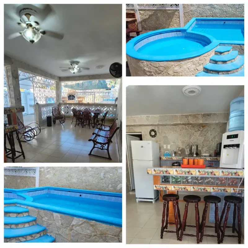 Casa a 50 metros de la playa perfecta para renta