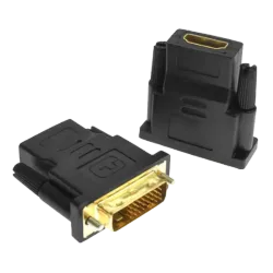 Adaptador DVI-D a HDMI 1080p Bidireccional