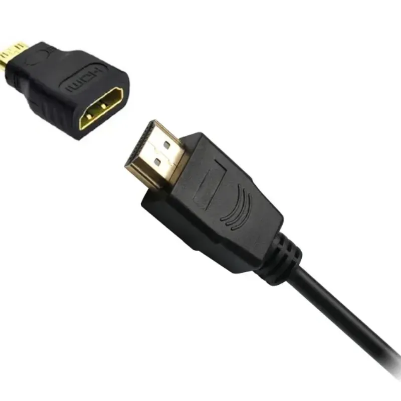 Adaptador Mini HDMI a HDMI (Macho a Hembra)