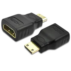 Adaptador Mini HDMI a HDMI (Macho a Hembra)
