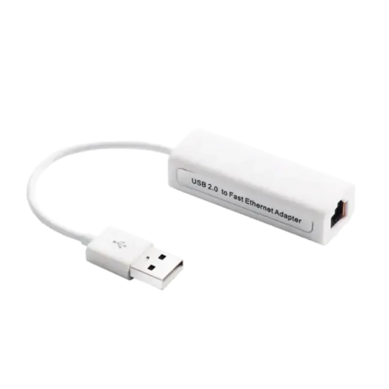 Adaptador USB a RJ45 Fast Ethernet 10/100 Mbps
