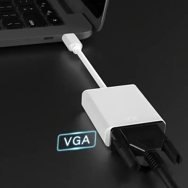 Adaptador USB Tipo C / Thunderbolt 3/4 a VGA