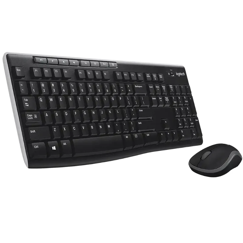 Combo Teclado y Mouse Inalámbrico Logitech MK270